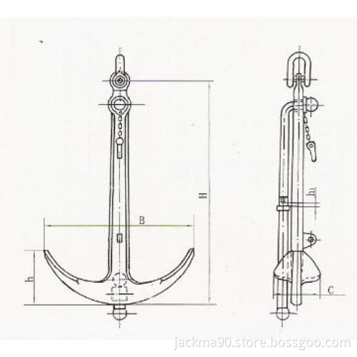 Admiralty anchor